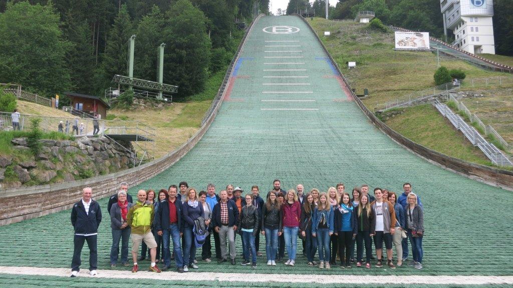 Musikausflug - Skisprungschanze